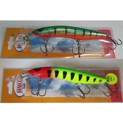 Halco Sorcerer Hardbait Lures | 15 Cm | 30 Gm | Floating | Trolling Lures - fishermanshub15 CmWHITE REDHEAD