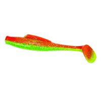Indra Softpara Paddle Tail Soft Plastic Lures | 4 Inch - fishermanshub4 InchAtomic Glitz