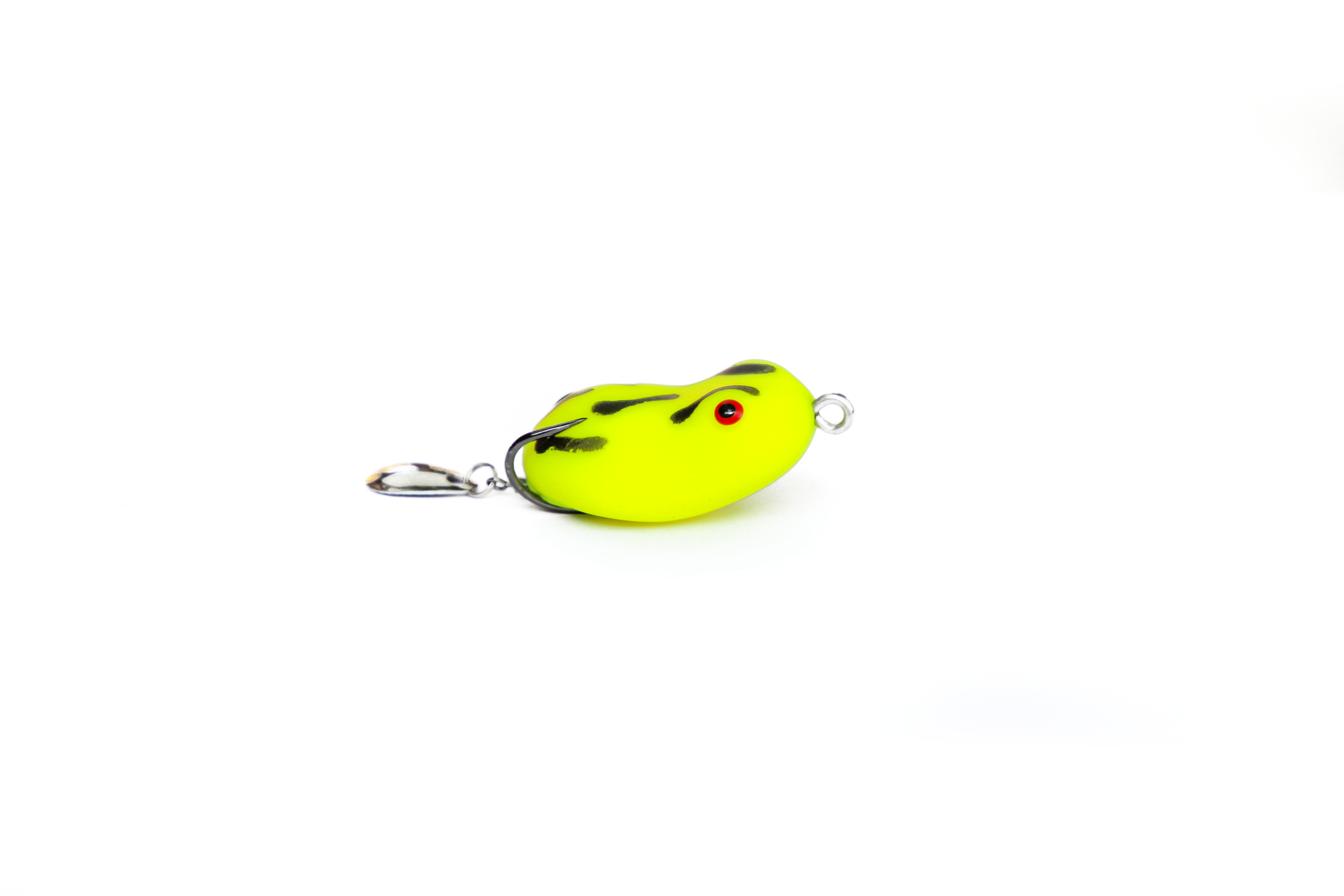 Lucana Argus Frog Lure Topwater with Spinner | 3.5 سینٹی میٹر | 8 گرام | تیرتا ہوا
