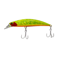 Lucana Capri Sinking Lures | 9.5 Cm | 17 Gm | Sinking - fishermanshub9.5 CmRed Head Gold