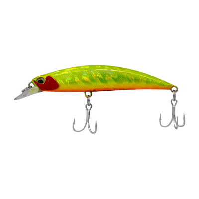 Lucana Capri Sinking Lures | 9.5 Cm | 17 Gm | Sinking - fishermanshub9.5 CmRed Head Gold
