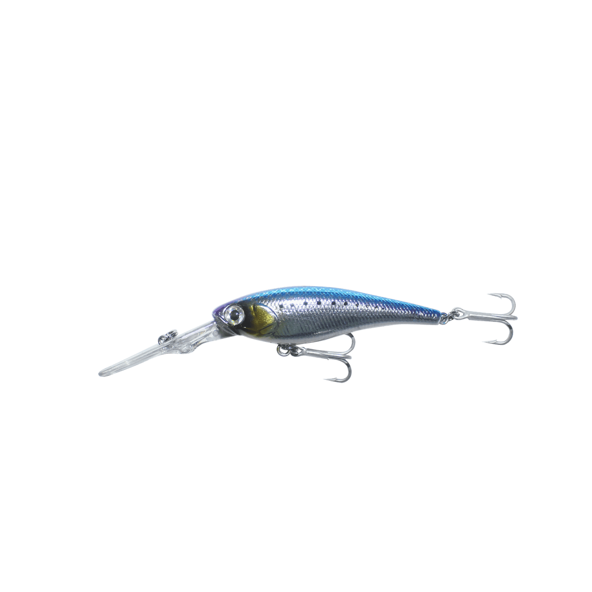 Lucana Pike 62 Floating Minnow | 6.2 Cm | 7 Gm | Floating - fishermanshub6.2 CmBlue Silver