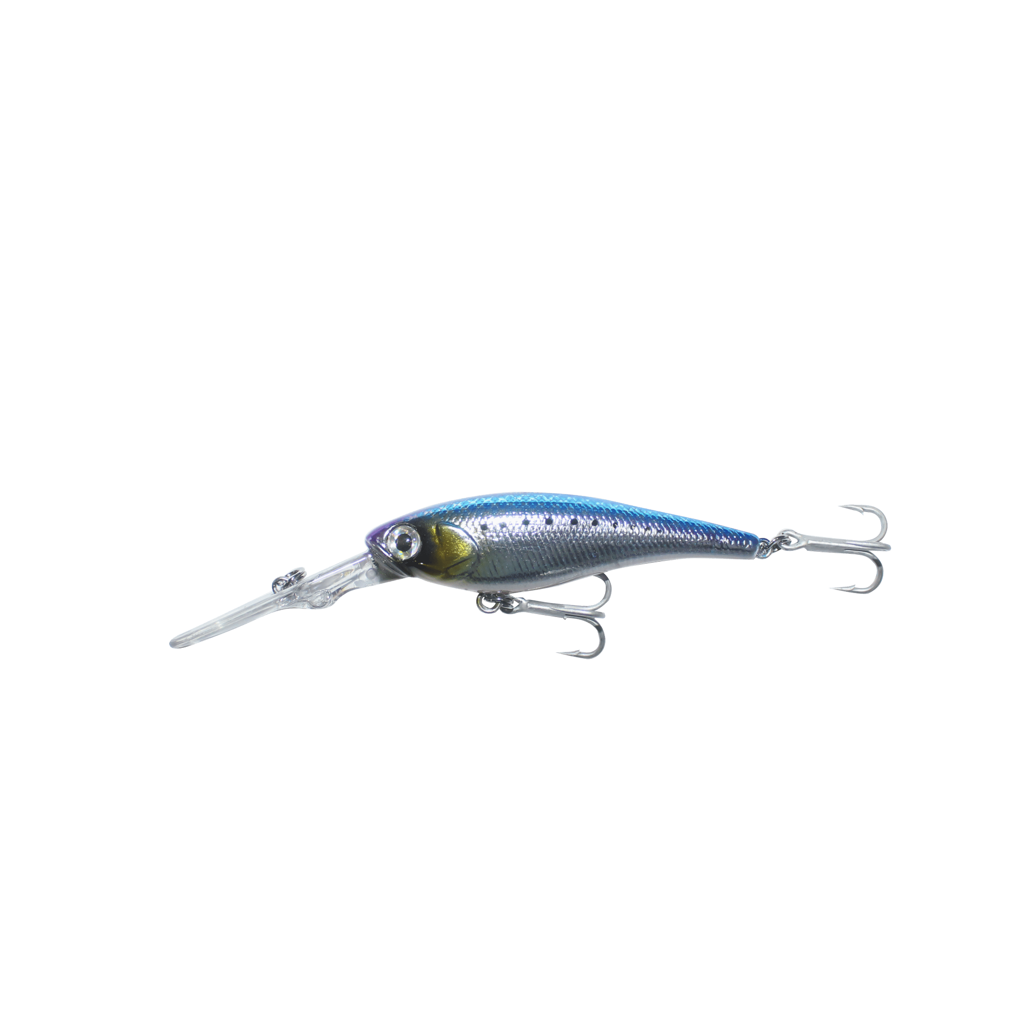 Lucana Pike 62 Floating Minnow | 6.2 Cm | 7 Gm | Floating - fishermanshub6.2 CmBlue Silver