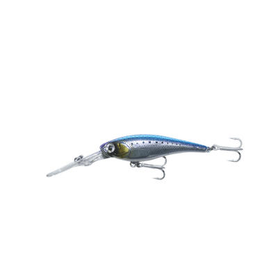 Lucana Pike 62 Floating Minnow | 6.2 Cm | 7 Gm | Floating - fishermanshub6.2 CmBlue Silver