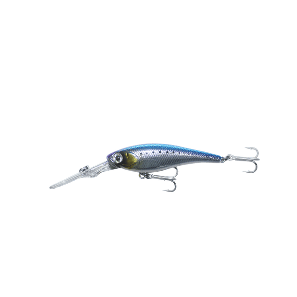 2 Vtg Pre Rapala Storm Rattlin Chug Bug Fishing Lure Metallic Blue Silver  Rap144 for sale online