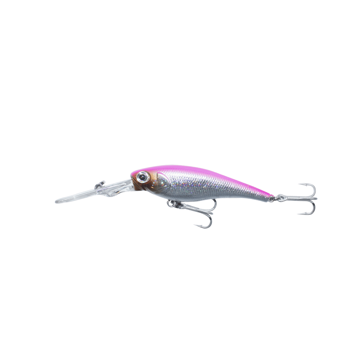 Lucana Pike 62 Floating Minnow | 6.2 Cm | 7 Gm | Floating - fishermanshub6.2 CmFluorescent Pink