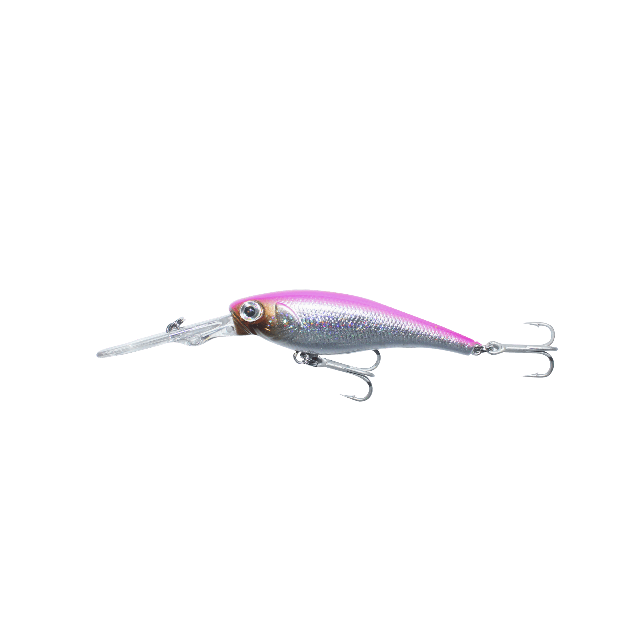 Lucana Pike 62 Floating Minnow | 6.2 Cm | 7 Gm | Floating - fishermanshub6.2 CmFluorescent Pink