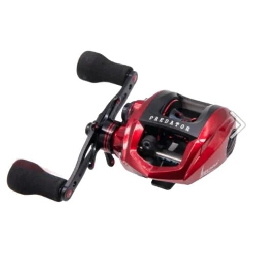 Matzuo MZ-230 Red Fishing Spinning Reel Super Smooth Spin 2 Ball Bearings  Clean