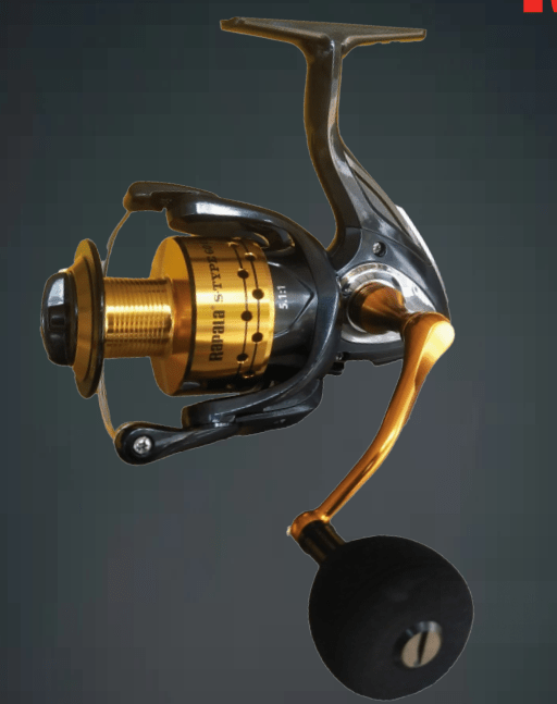 Rapala S-Type Gold Edition Spinning Reel | 50 GE | 60 GE | - fishermanshubS-Type 50 GE