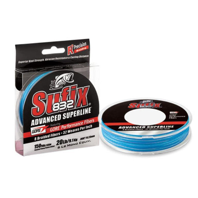 Sufix 832 Advanced Superline Braid (USA Rating) | 275Mt / 300Yd