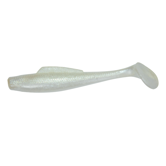 UZZO Twisterz Soft Shad Baits | 10 Cm | 5 Pcs Per Pack - fishermanshub10 CmPEARL