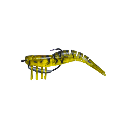 Zerek Live Shrimp Soft Plastic Baits | Size: 3.5 Inch , 9 Cm | 7 Gm - fishermanshub3.5 Inch02