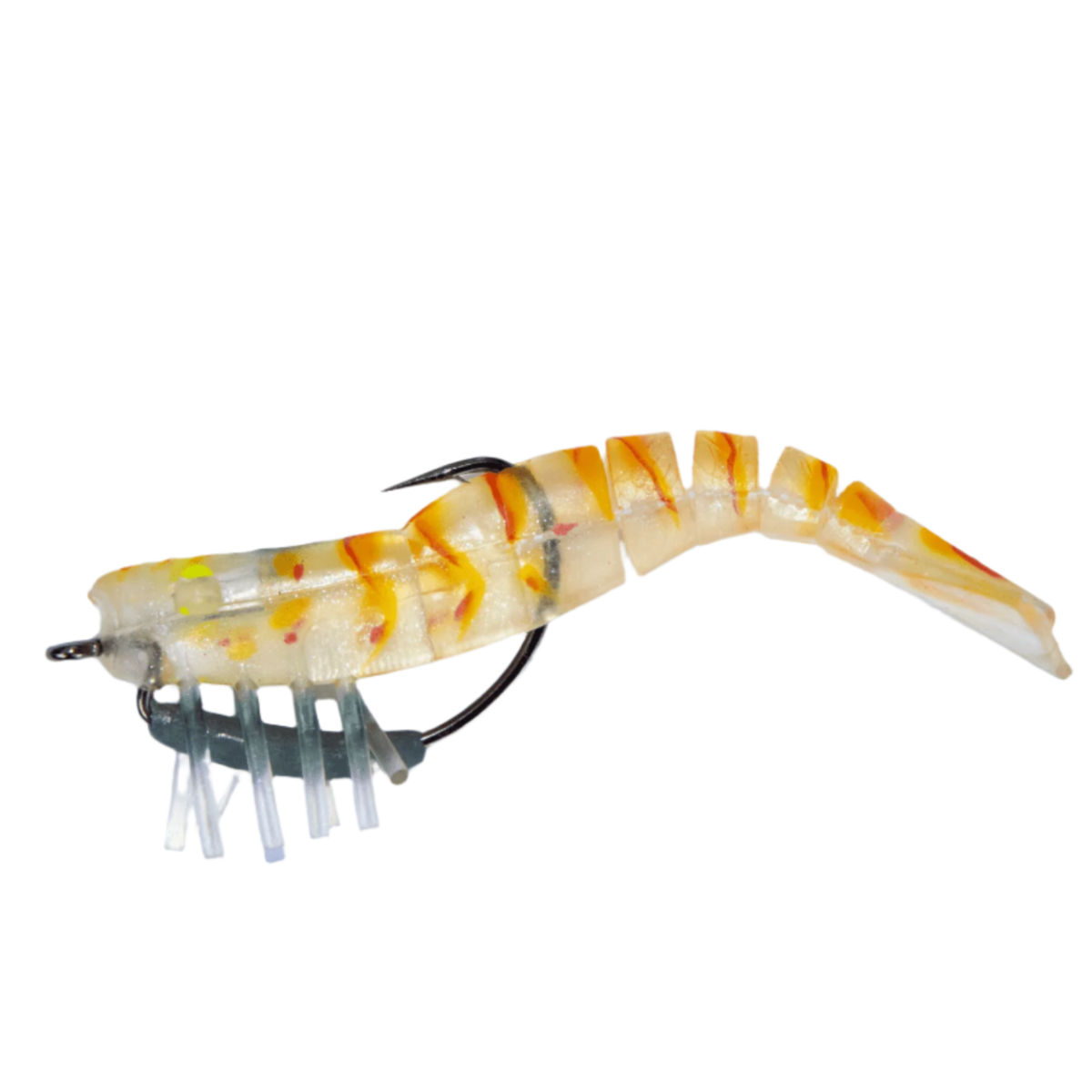 Zerek Live Shrimp Soft Plastic Baits | Size: 3.5 Inch , 9 Cm | 7 Gm - fishermanshub3.5 InchREEF SHRIMP #10